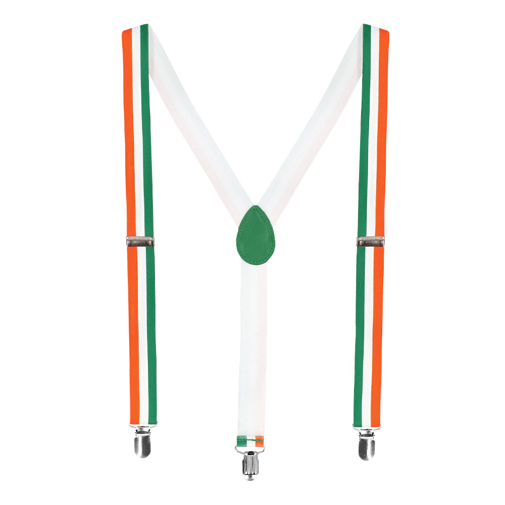 Set Ierland (bretels, bril en vlinderstrik)