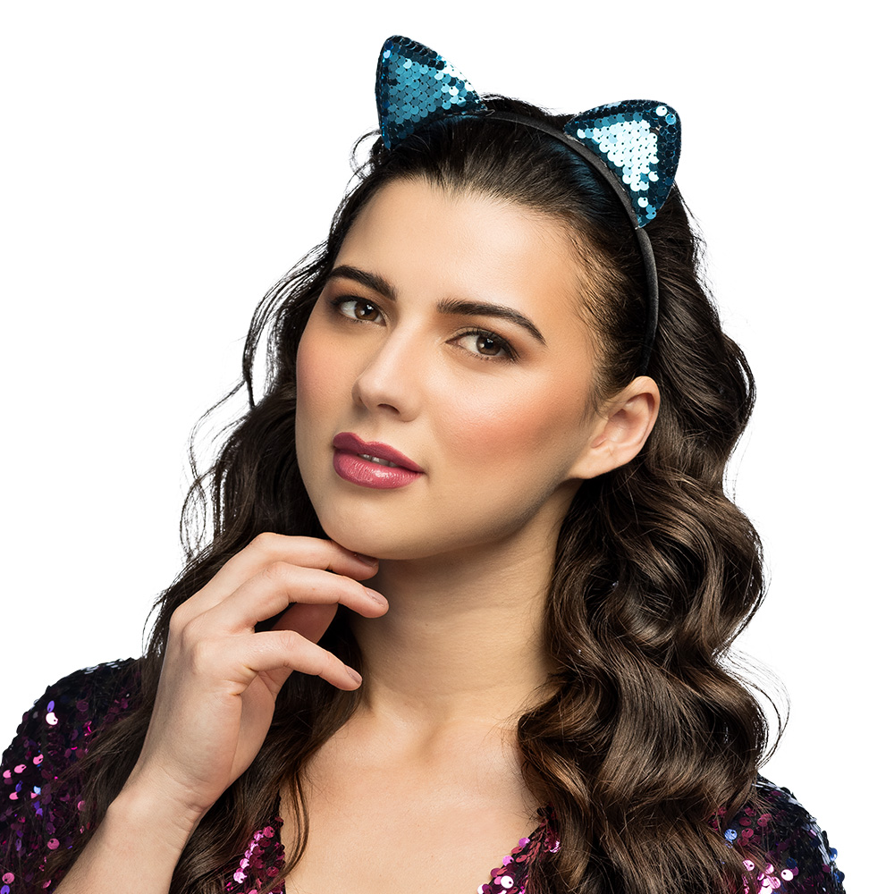 Diadeem kat Sequins 4 ass.