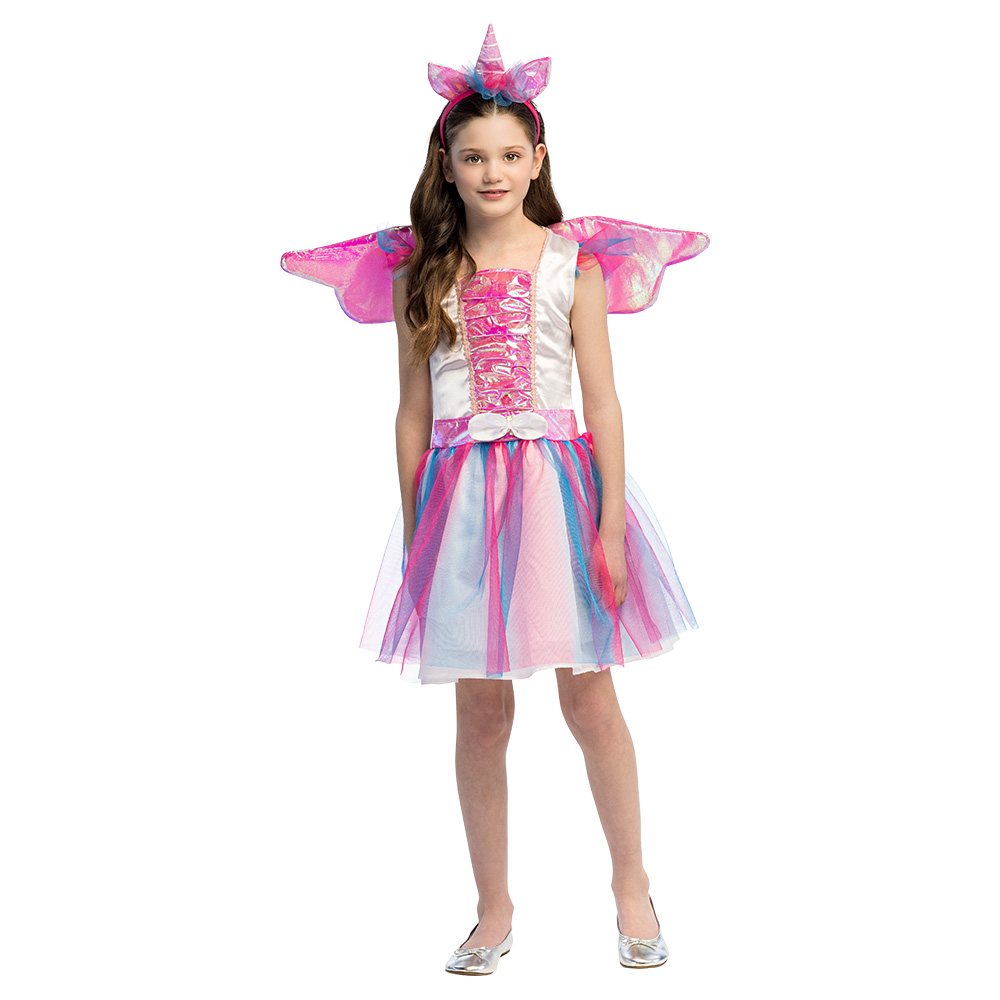 Kinderkostuum Unicorn girl (4-6 jaar)