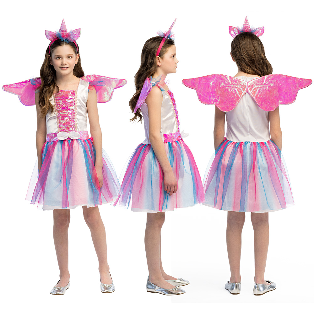 Kinderkostuum Unicorn girl (7-9 jaar)