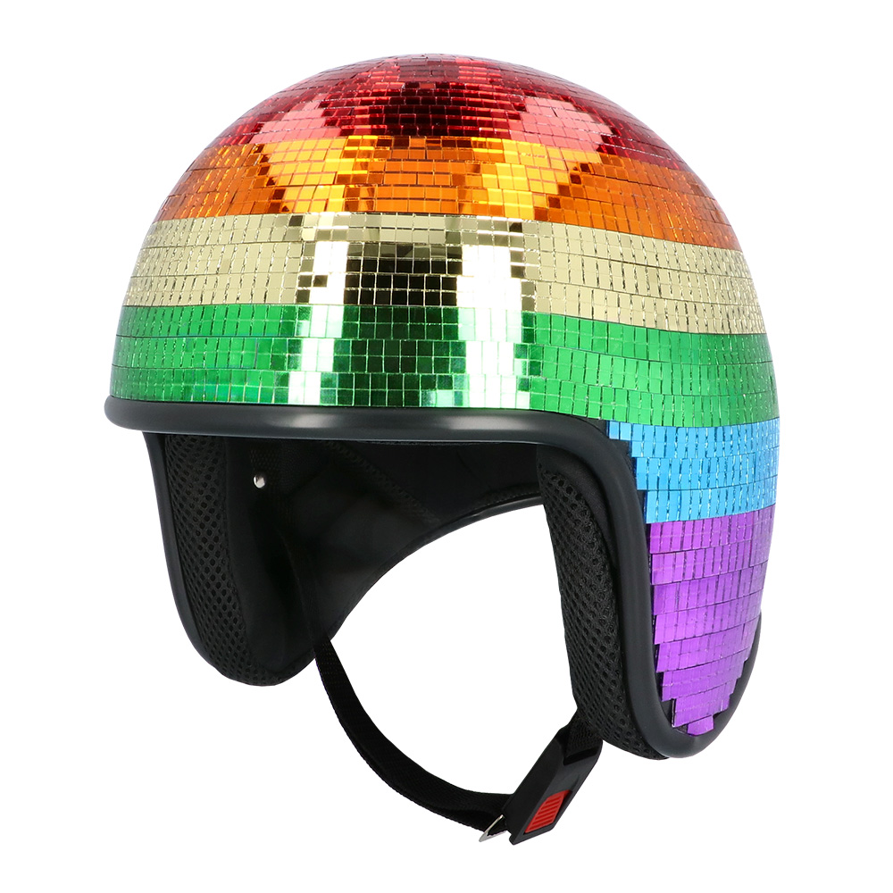 Helm Disco regenboog