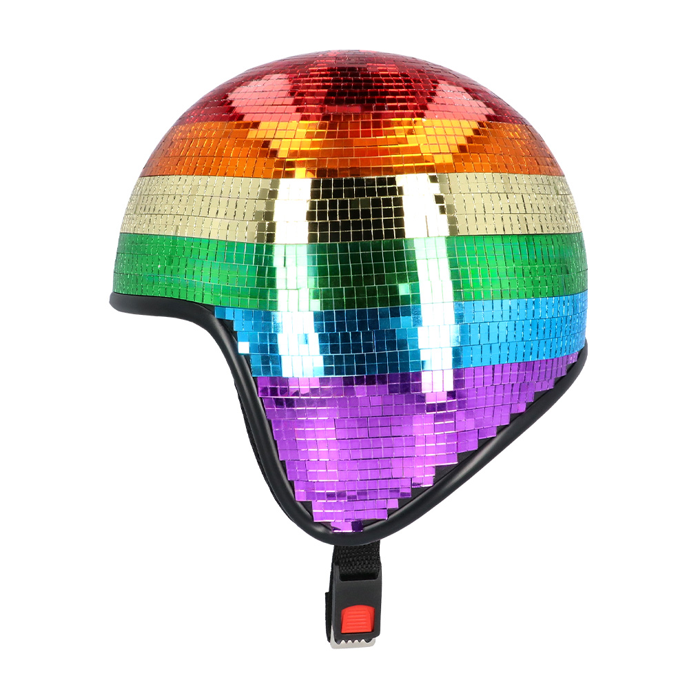 Helm Disco regenboog