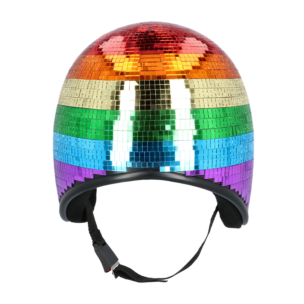 Helm Disco regenboog