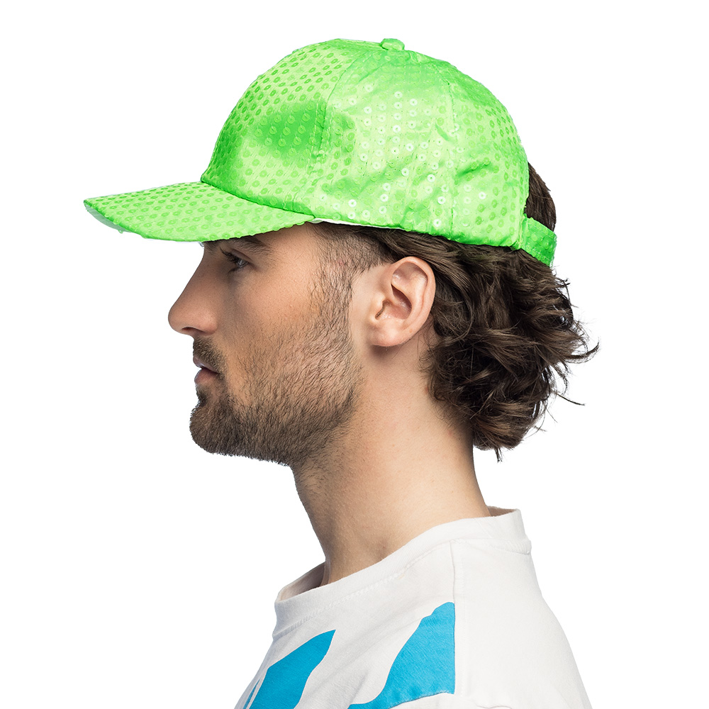 Pet Sequins party neon 4 kleuren ass.