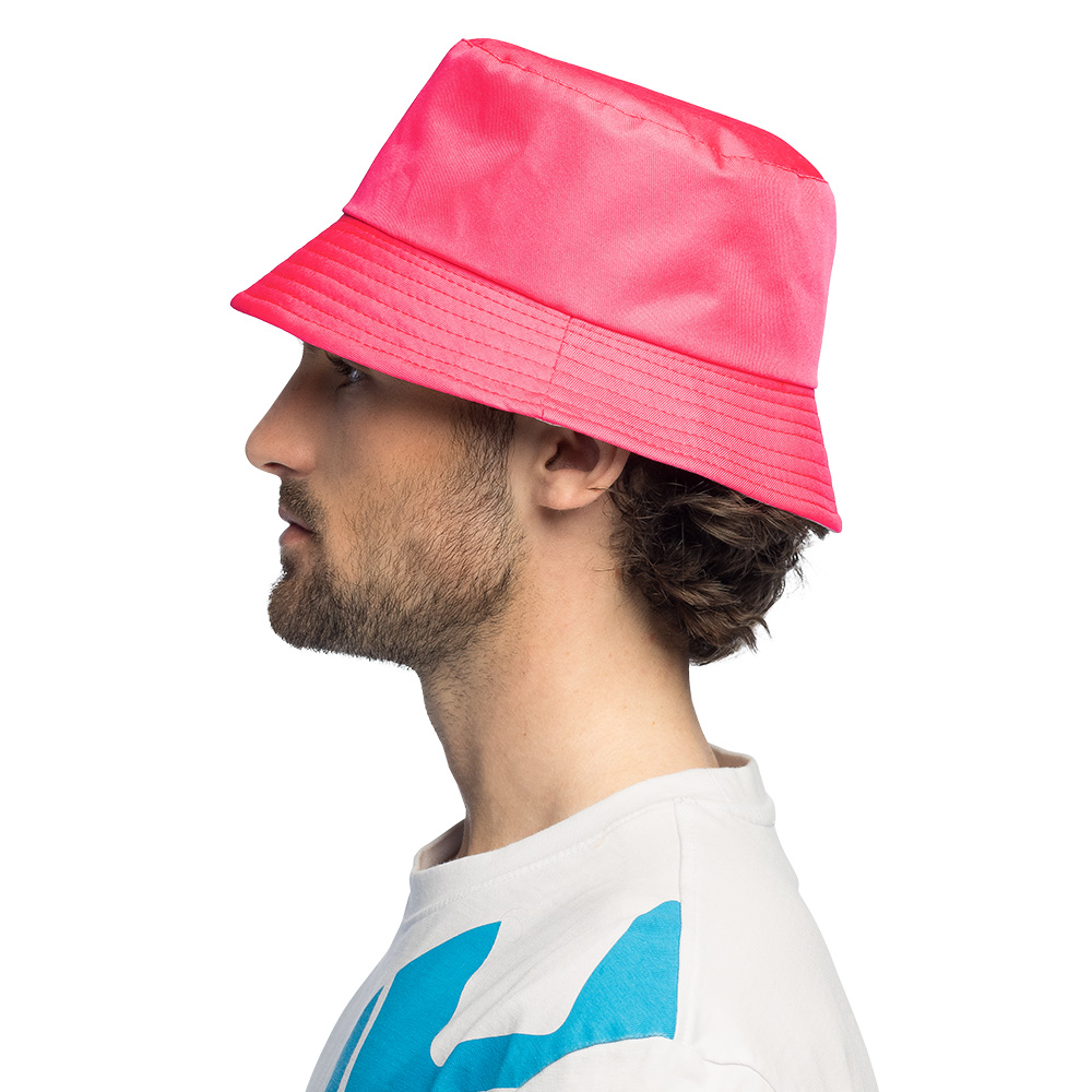 Bucket hat Rave neon 4 kleuren ass.
