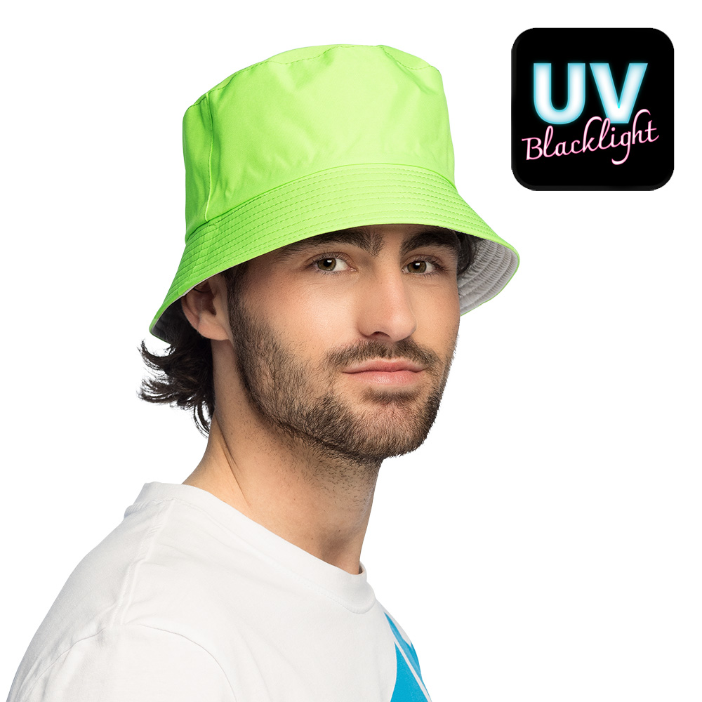 Bucket hat Rave neongroen