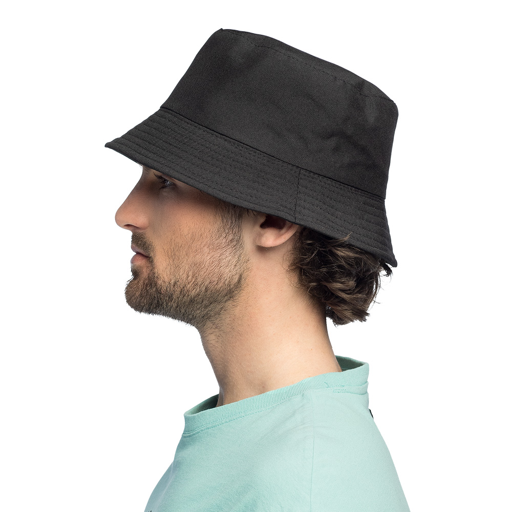 Bucket hat Rave zwart