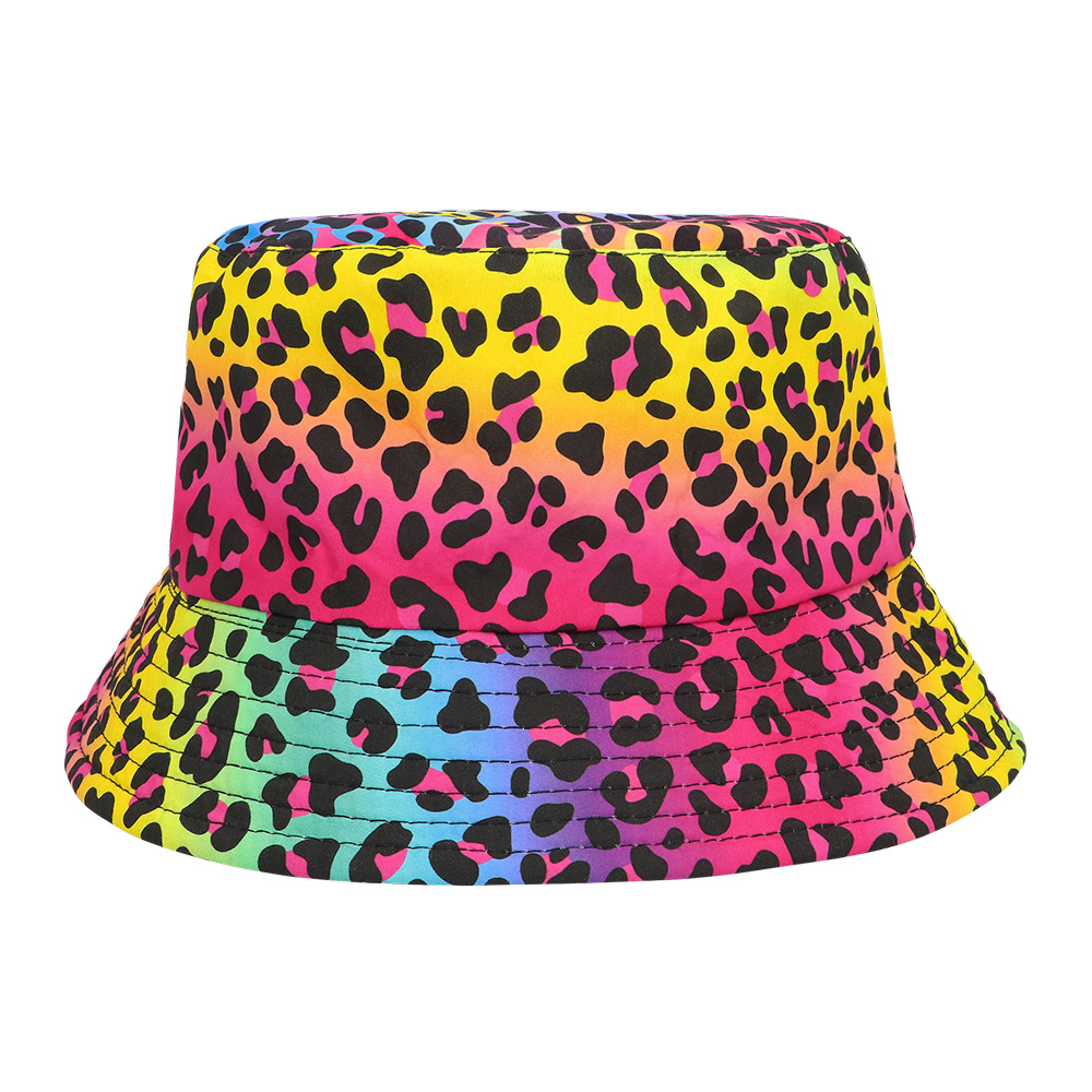 Bucket hat Leopard art