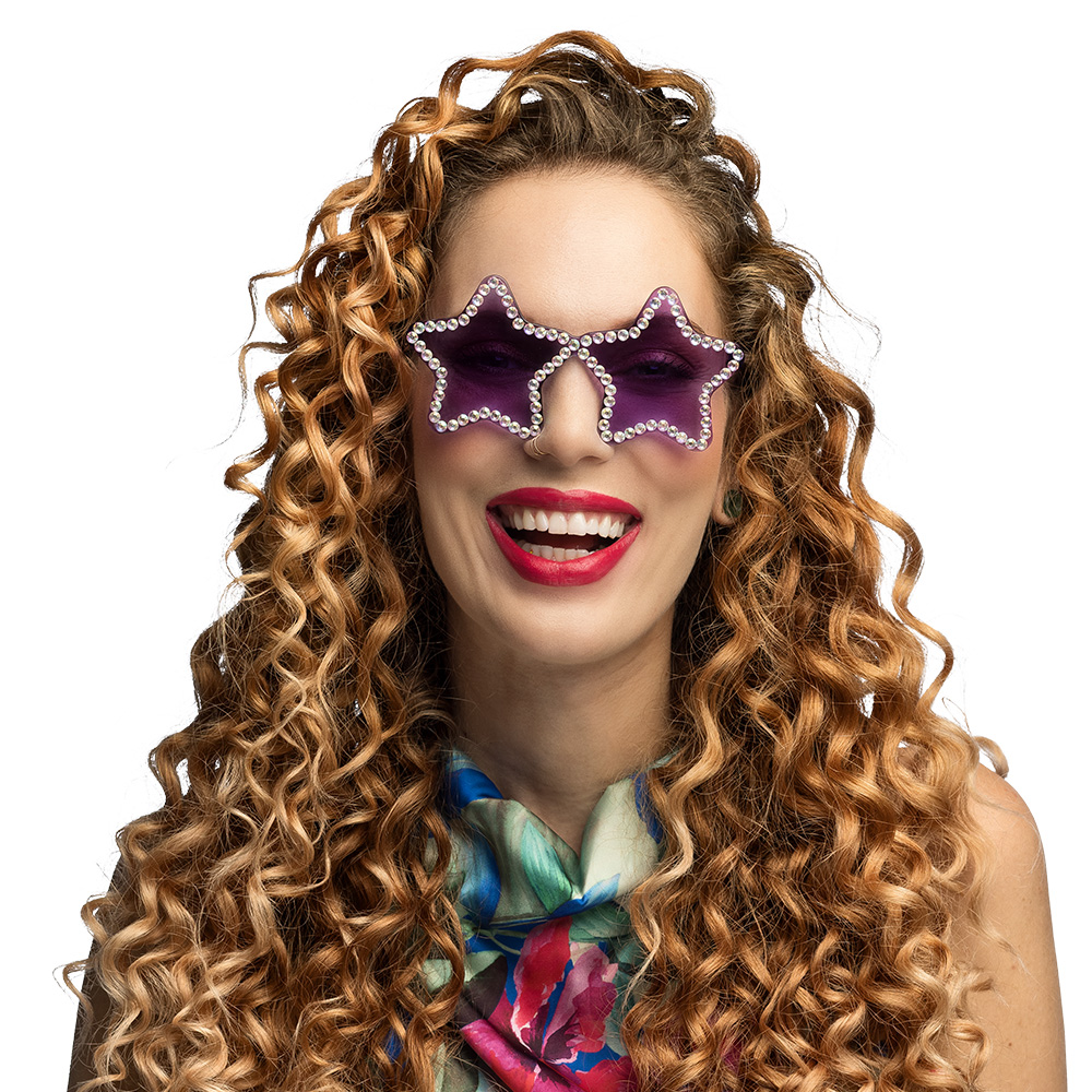 Partybril Equinox 3 kleuren ass.