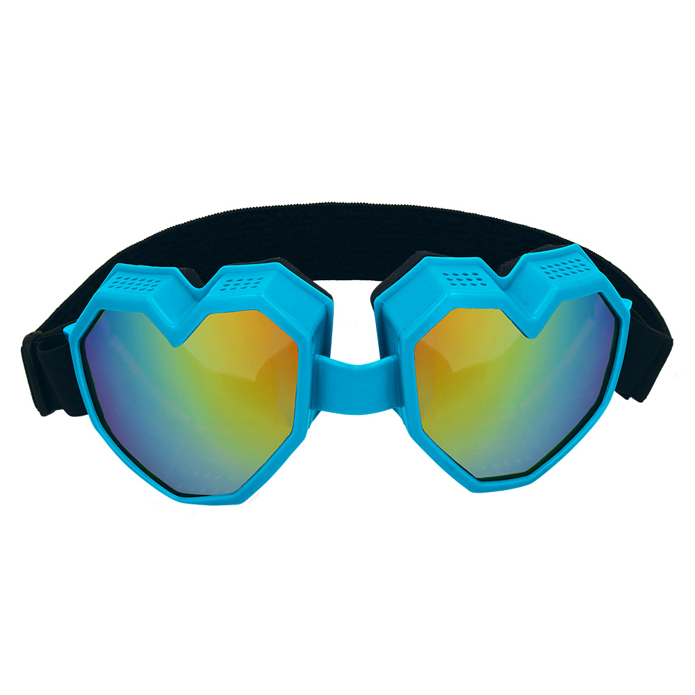 Partybril Festilove 4 neon kleuren ass. UV