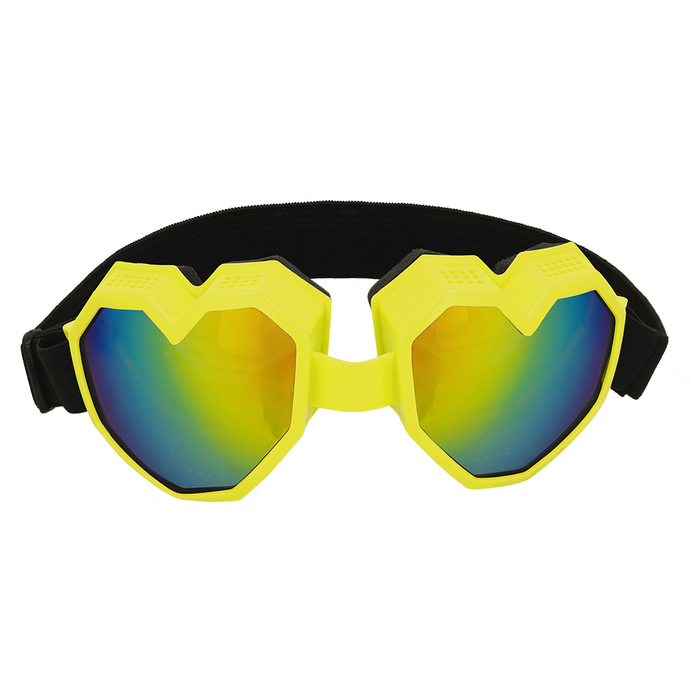 Partybril Festilove 4 neon kleuren ass. UV