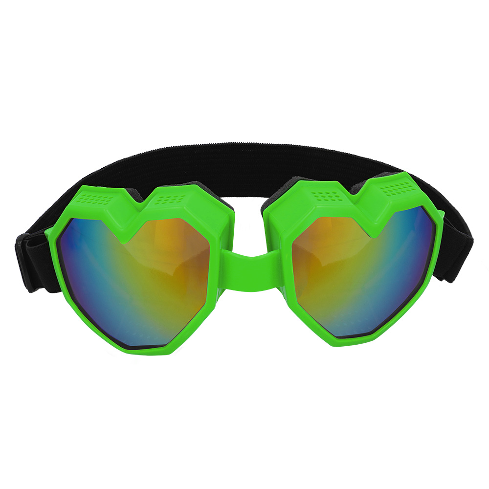 Partybril Festilove 4 neon kleuren ass. UV