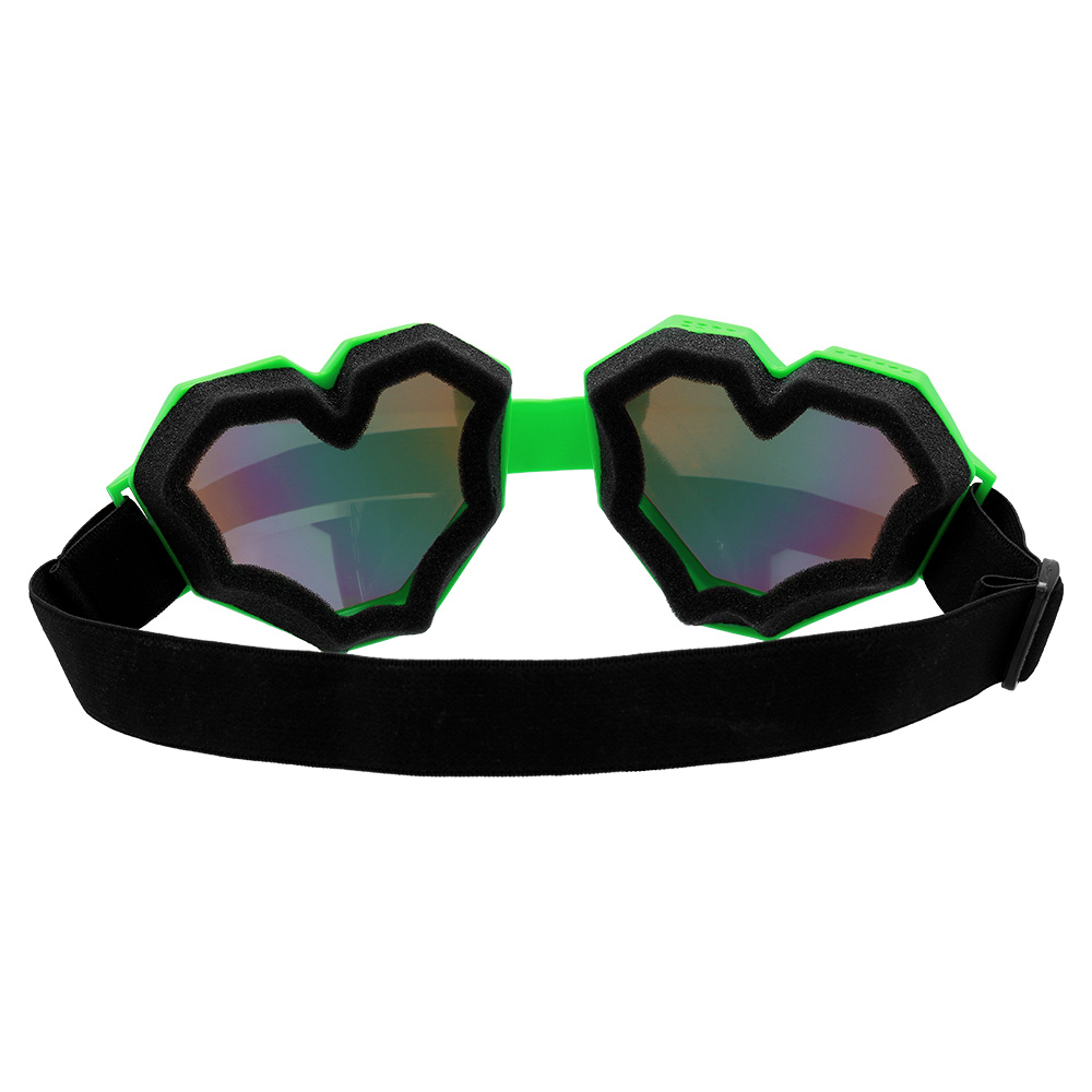 Partybril Festilove 4 neon kleuren ass. UV