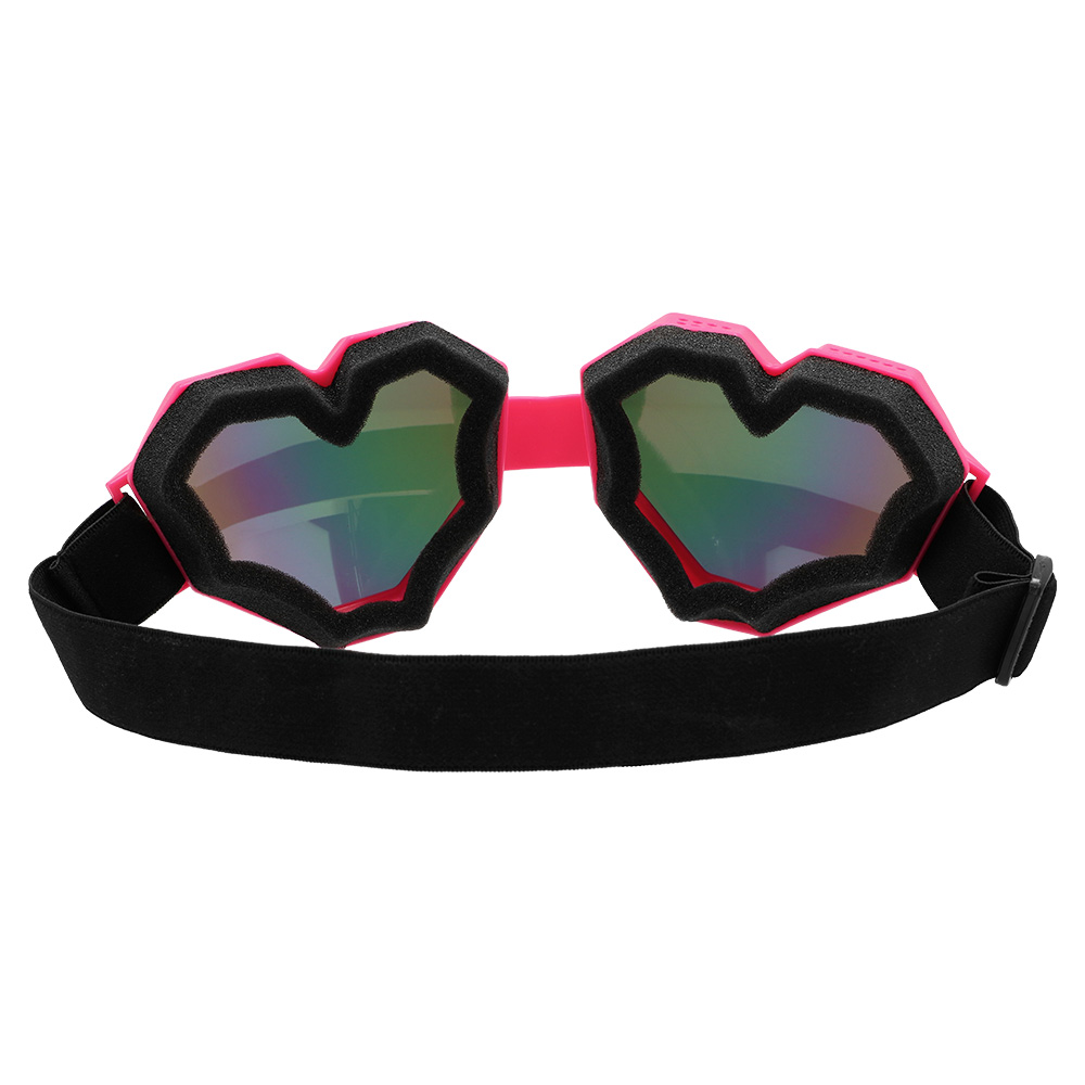 Partybril Festilove 4 neon kleuren ass. UV