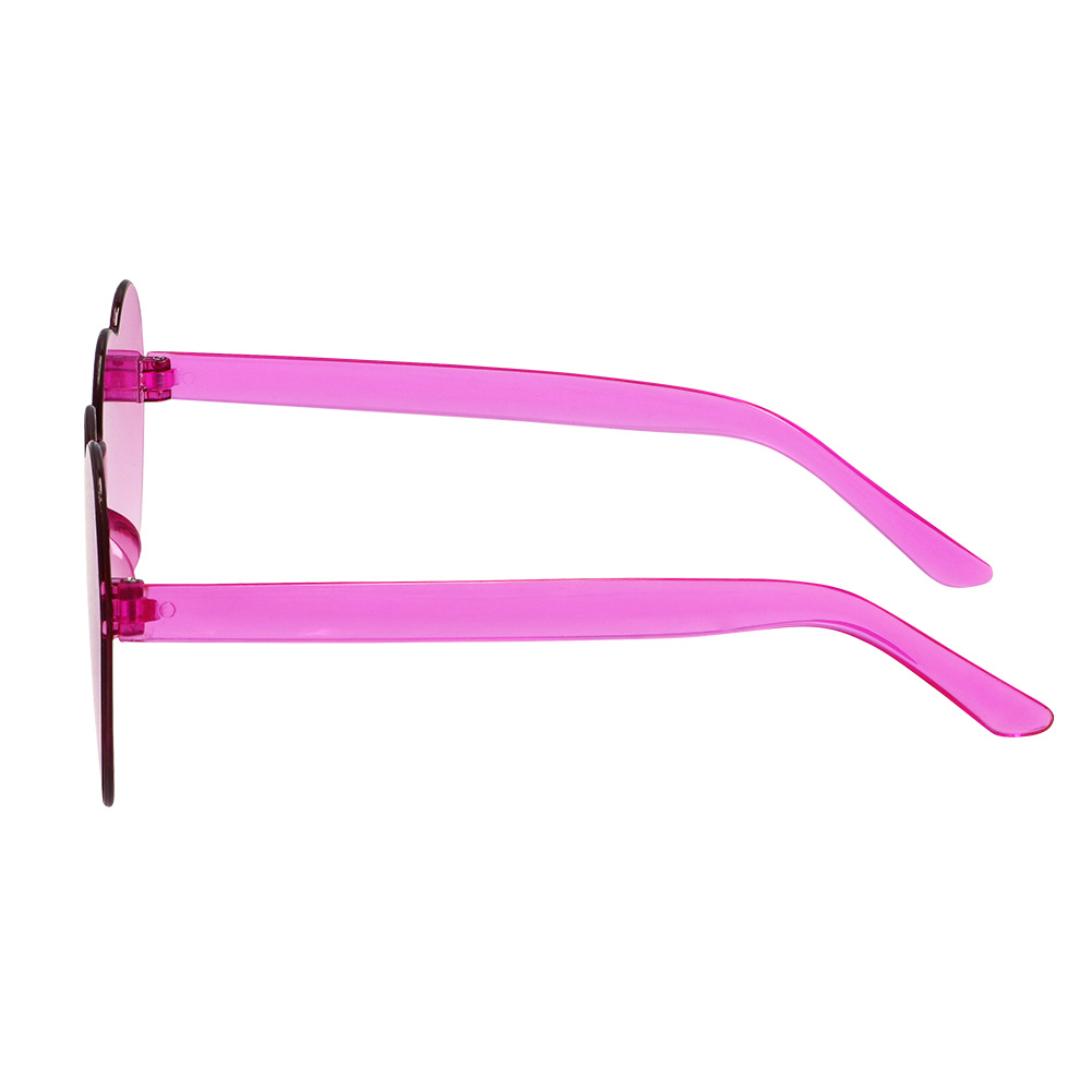 Partybril Festival hearts roze