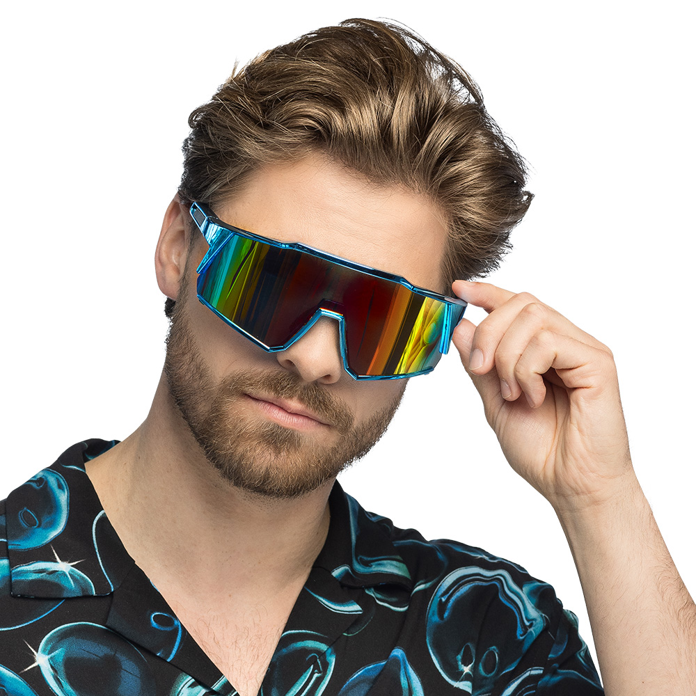 Partybril Rave reflect 3 kleuren ass.