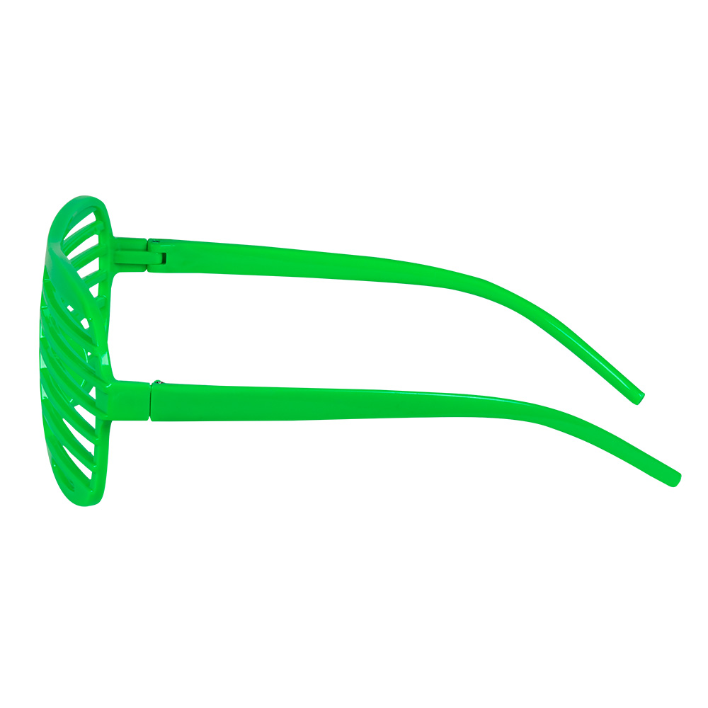 Partybril Vegas vibes neon 4 kleuren ass. UV