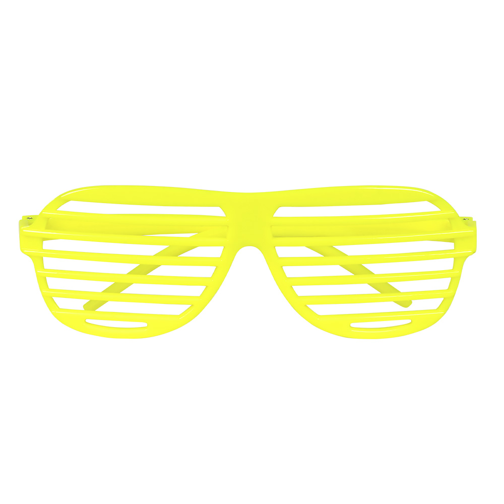 Partybril Vegas vibes neon 4 kleuren ass. UV