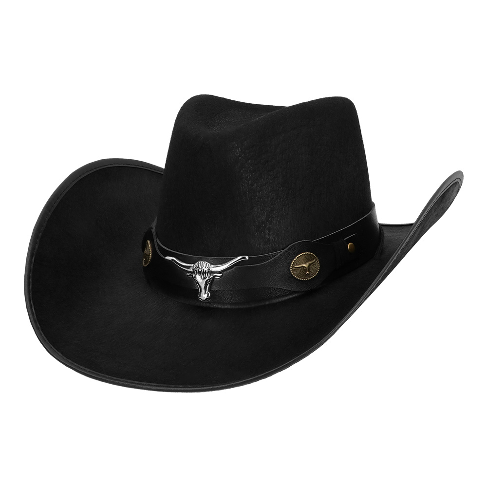 Cowboyhoed Wyatt zwart