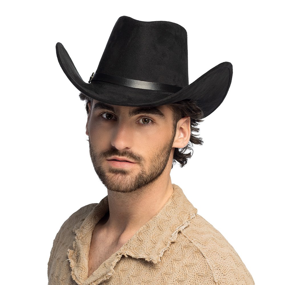 Cowboyhoed Bronco zwart