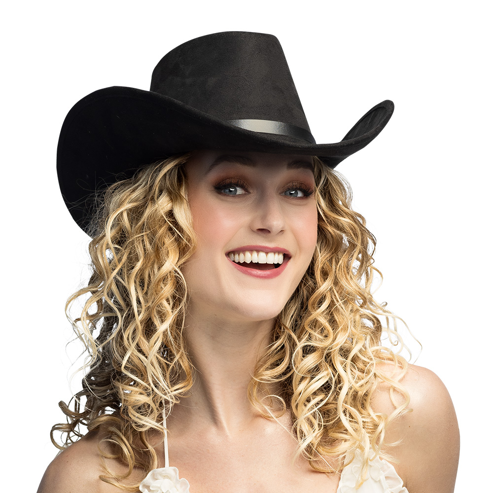 Cowboyhoed Bronco zwart