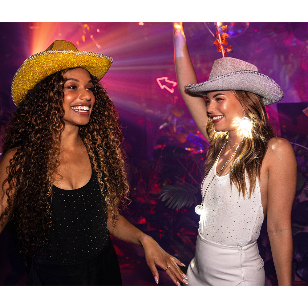 Cowboyhoed Charly goud