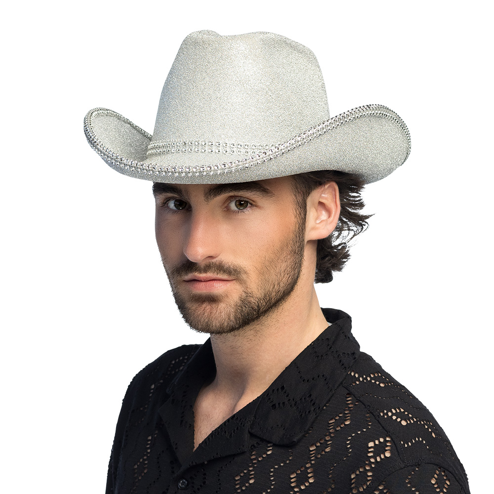 Cowboyhoed Charly zilver
