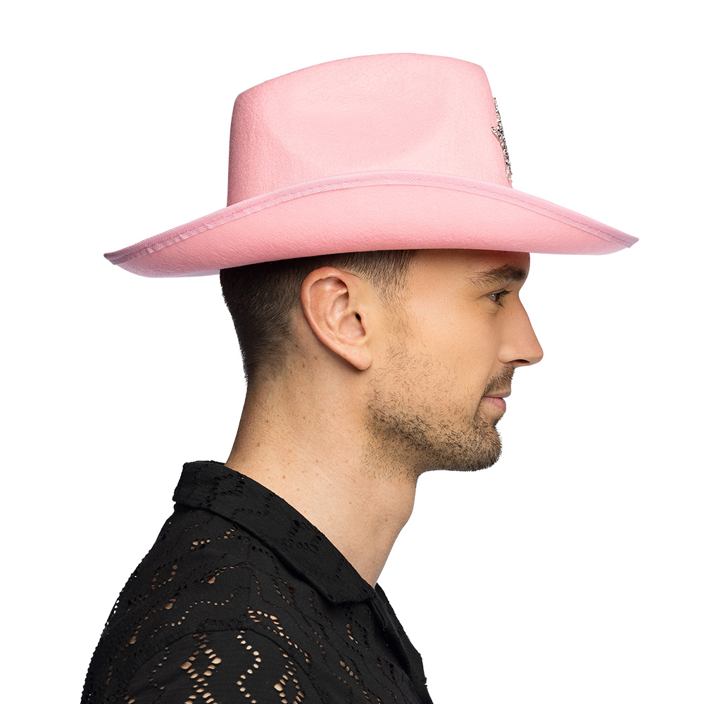 Cowboyhoed Taylor lichtroze