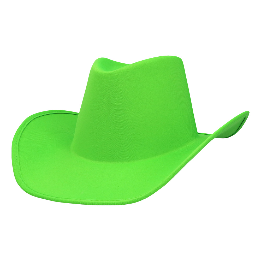 Cowboyhoed Blaze neongroen UV
