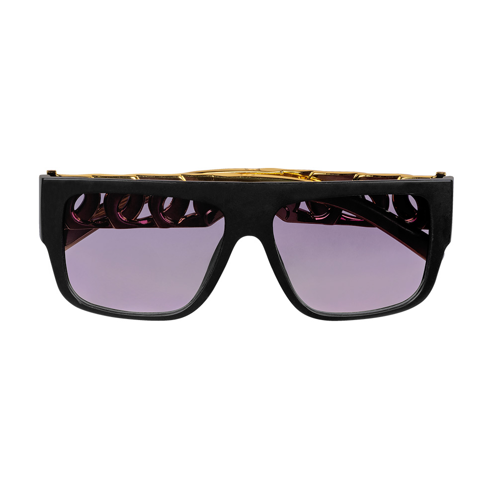 Set 90's hip hop (bucket hat, partybril, ketting)