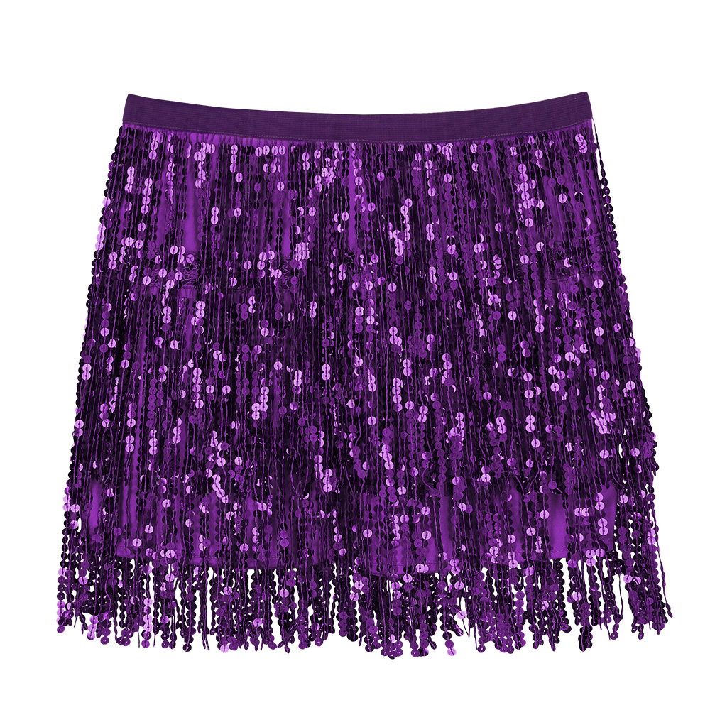 Minirokje Sparkle paars (M/L)
