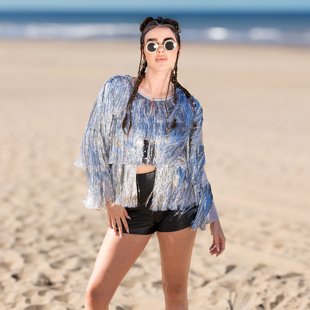 Jasje Festival flare zilver (M/L)