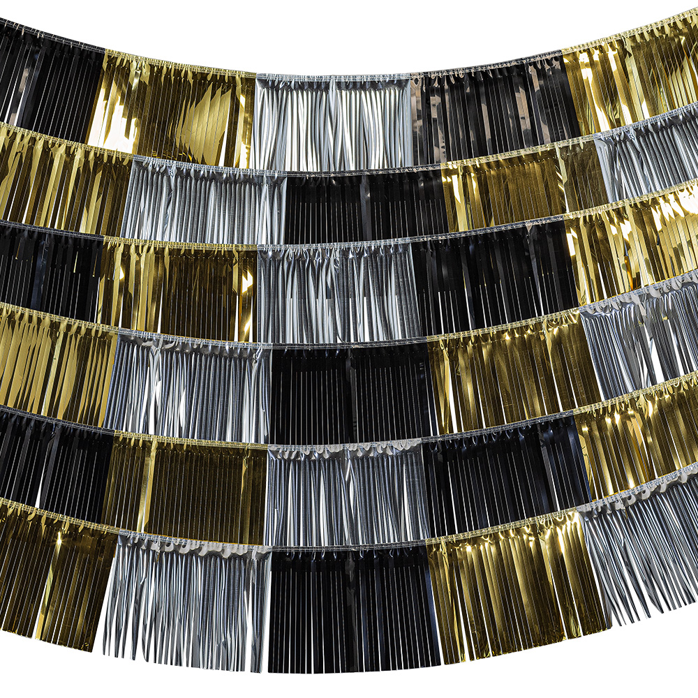 Backdrop slinger Party time 6-delig (150 x 26 cm)