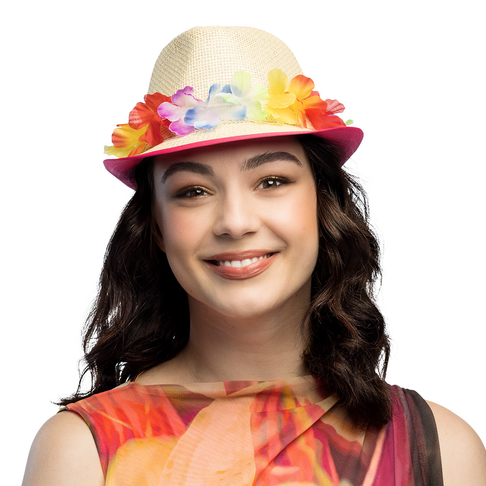 Hoed Bonaire 4 kleuren ass. UV