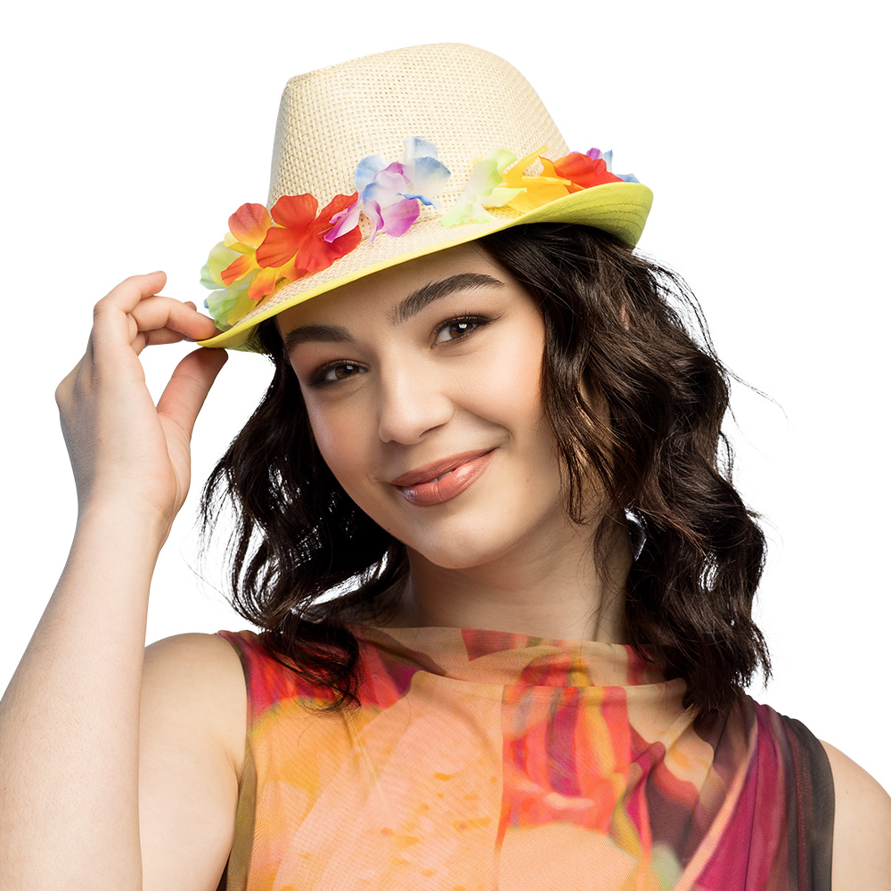 Hoed Bonaire 4 kleuren ass. UV