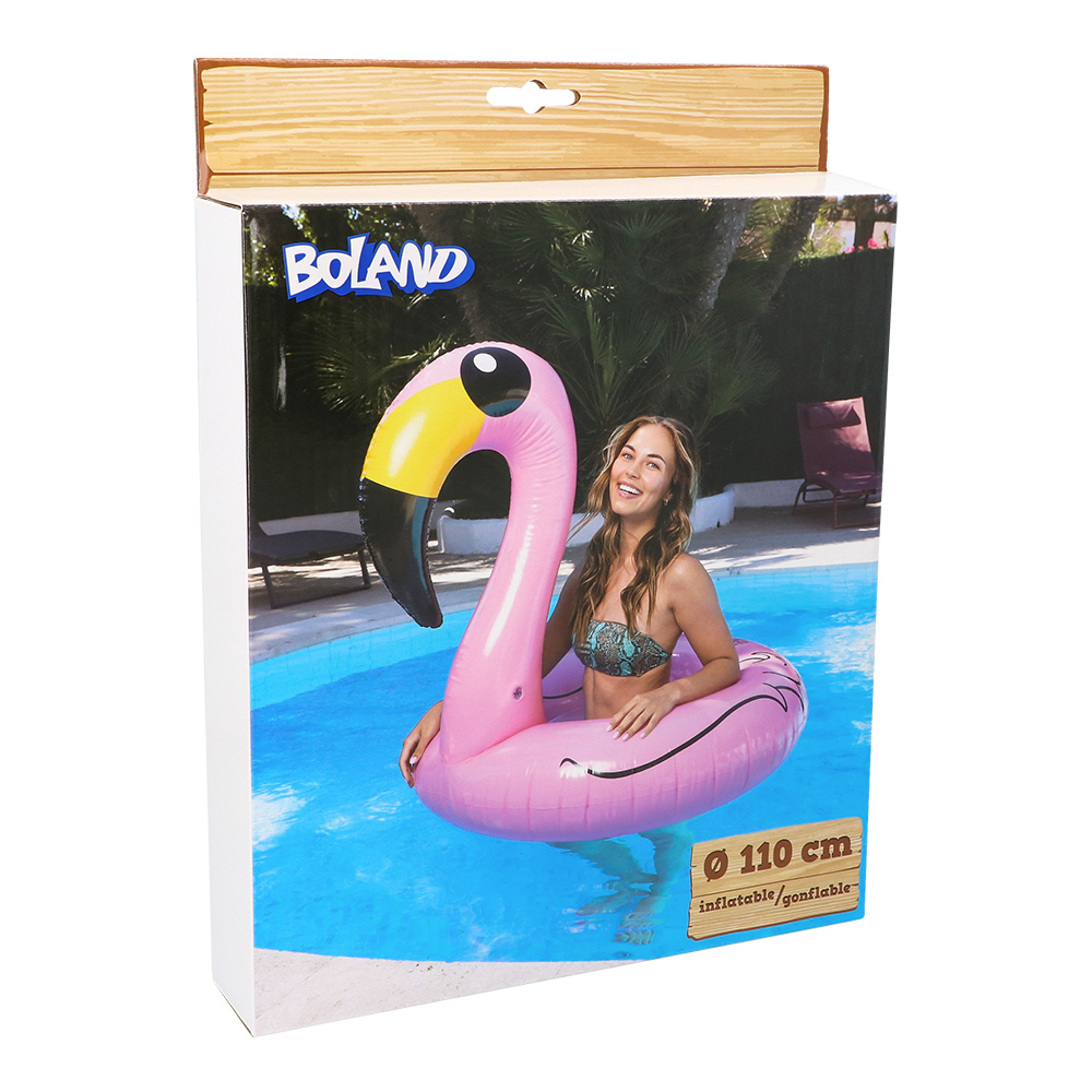 Opblaasbare zwemband Flamingo (Ø 110 cm)
