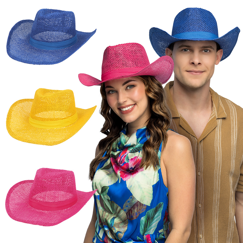 Hoed Sunny 3 kleuren ass.