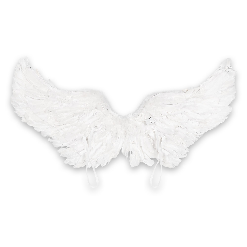 LED engelenvleugels wit (80 x 37 cm)