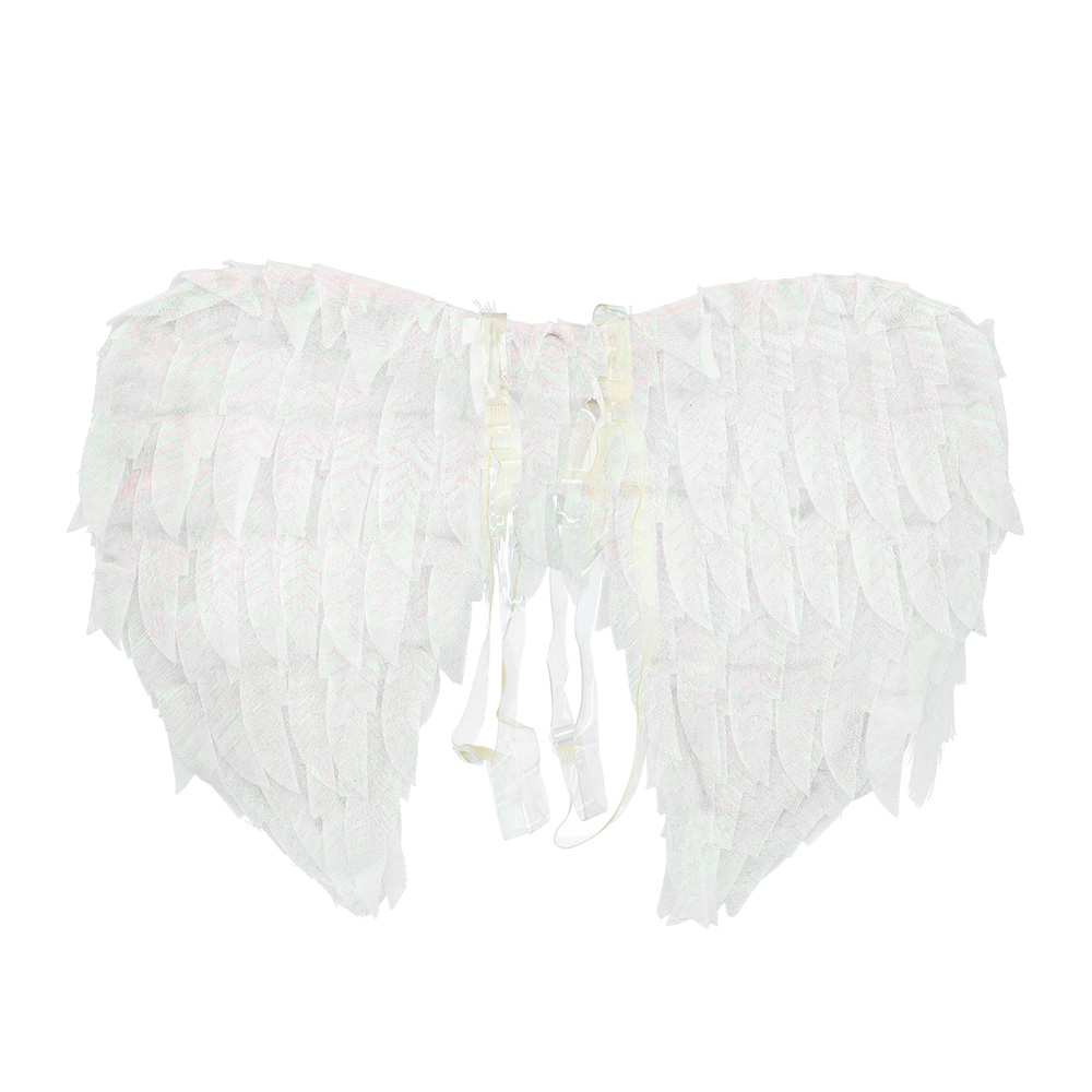 Set engel Gabriella (diadeem halo, vleugels en choker)