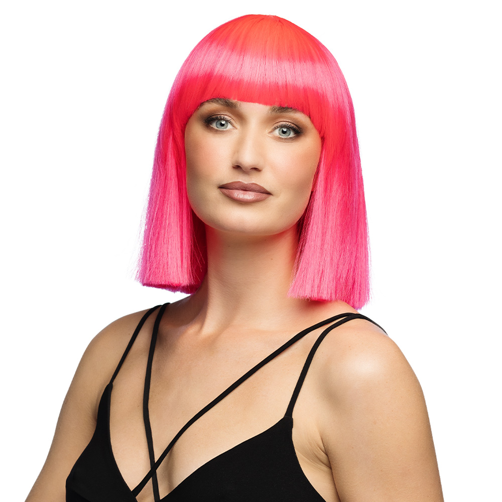 Pruik Djamilla playful pink high quality