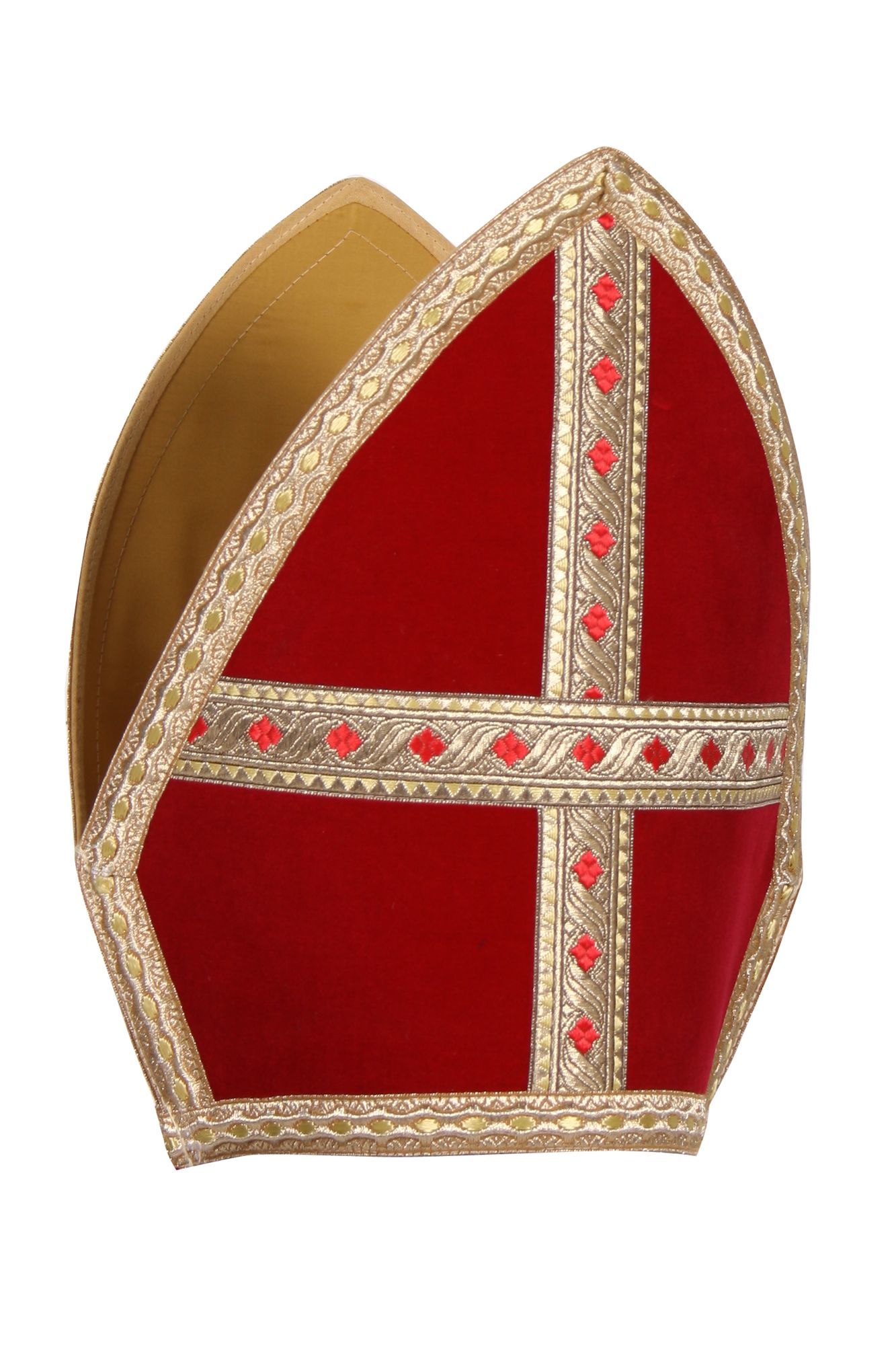 Mijter fluweel standaard