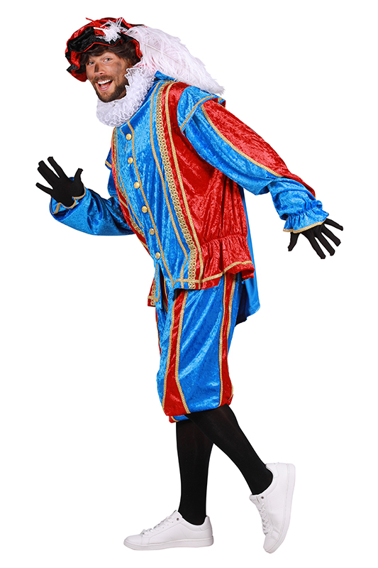 Piet velours de panne met cape 'Bilbao'