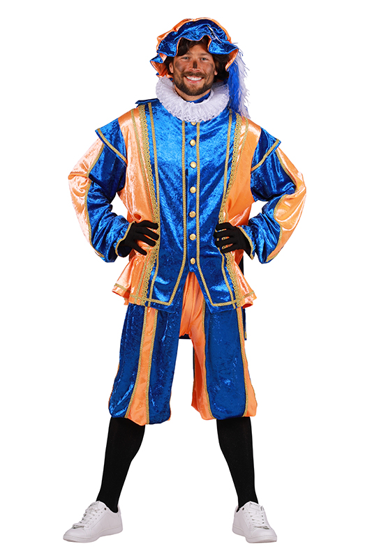 Piet velours de panne met cape 'Bilbao'