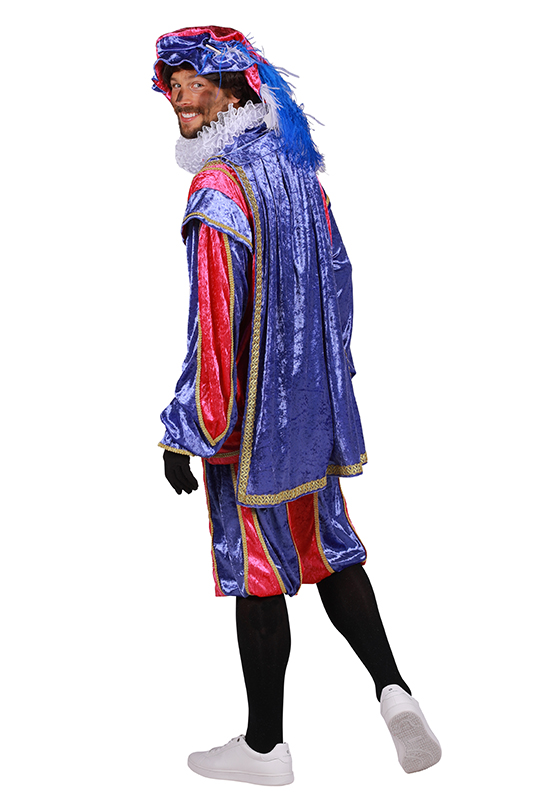 Piet velours de panne met cape 'Bilbao'