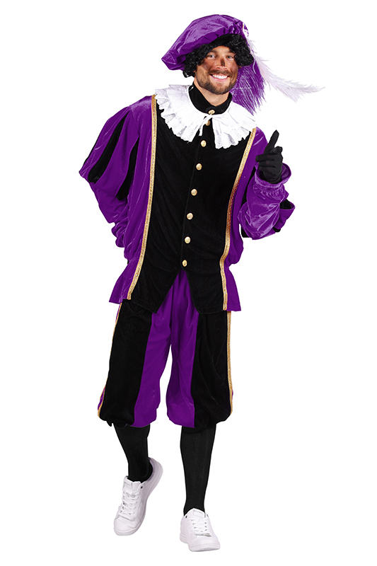 Piet polyester fluweel ''Populair''