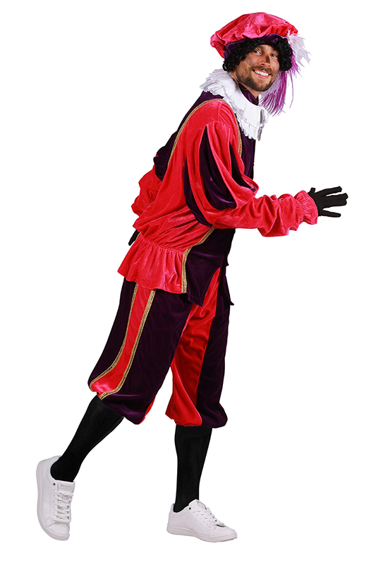 Piet polyester fluweel ''Populair''