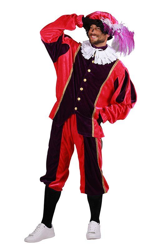 Piet polyester fluweel ''Populair''