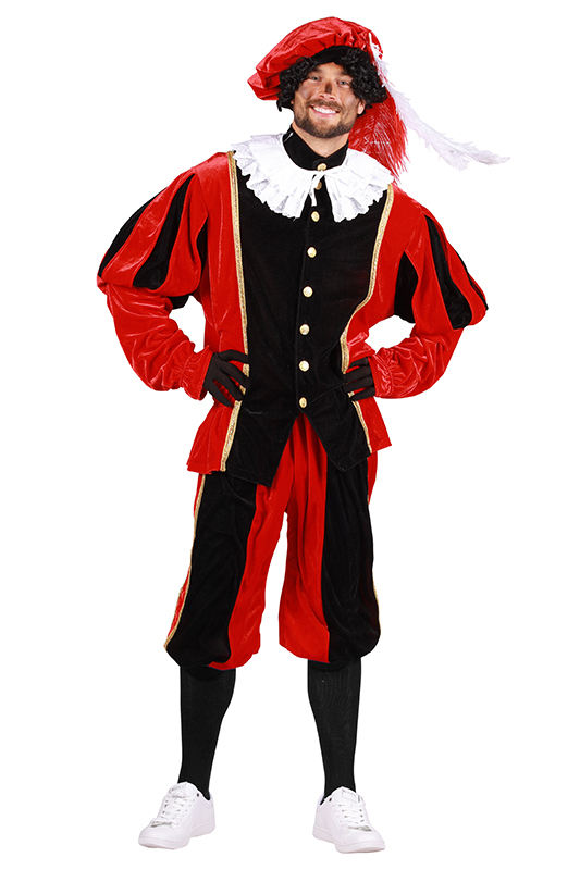 Piet polyester fluweel ''Populair''