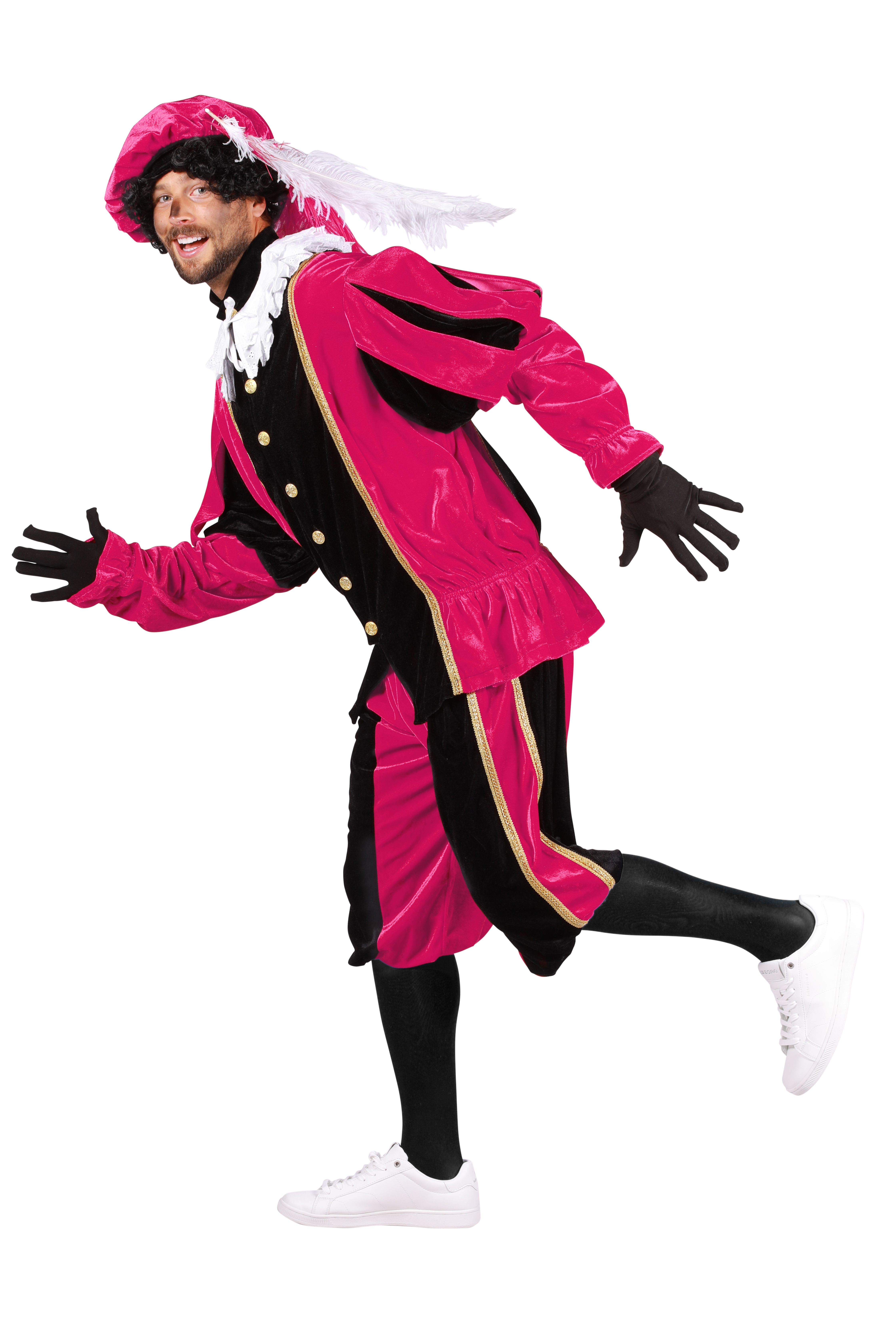 Piet polyester fluweel ''Populair''