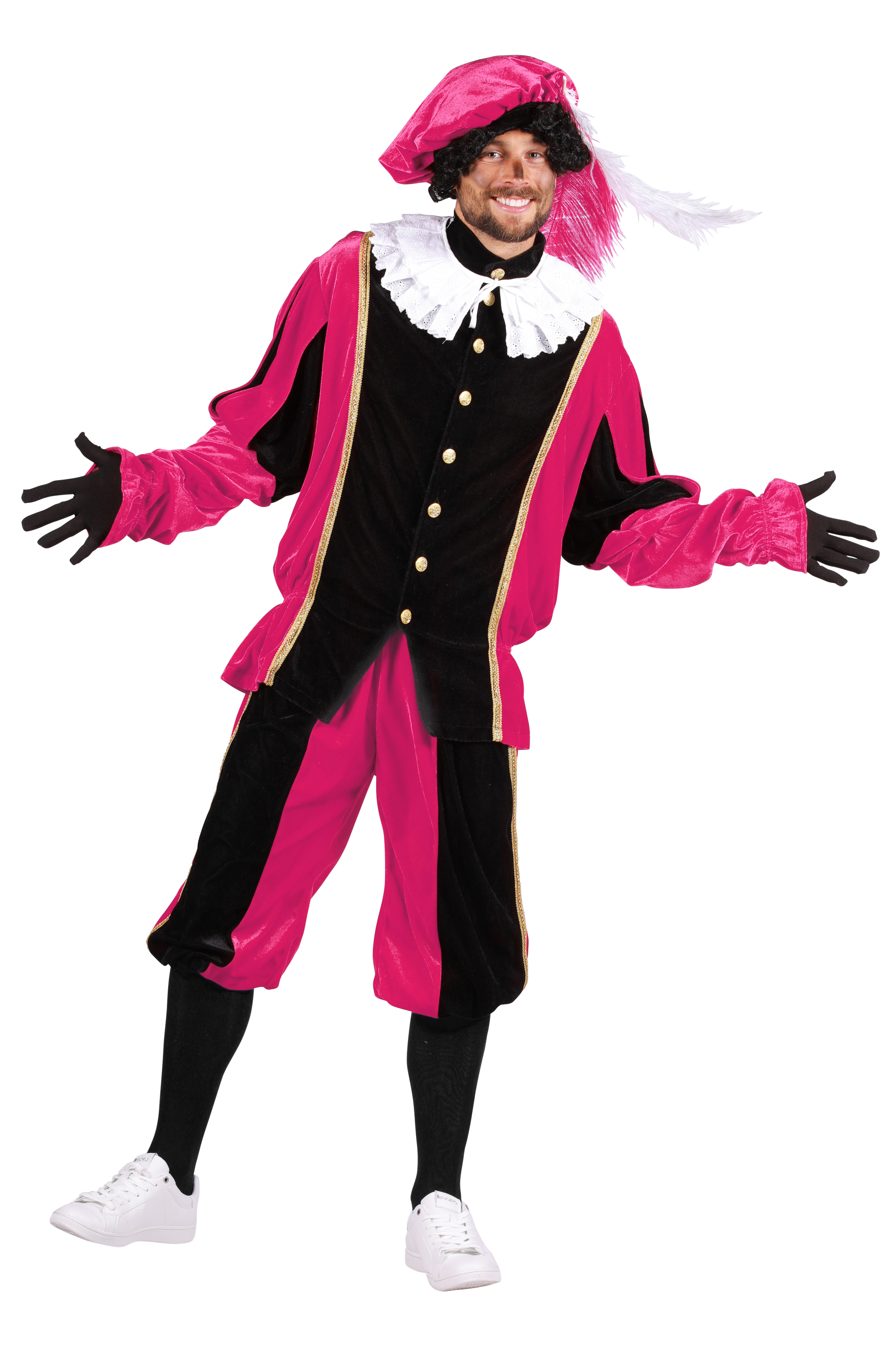 Piet polyester fluweel ''Populair''